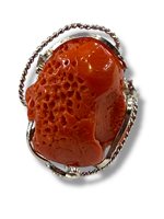 Anello Mandile 1922 Donna Coralli in Argento Corallo 2MANCO4 - 2MANCO4